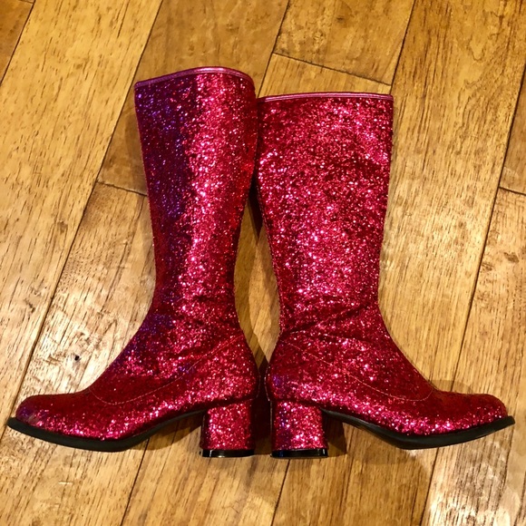 Accessories Shoes & Footwear Girls Red Gogo Boots